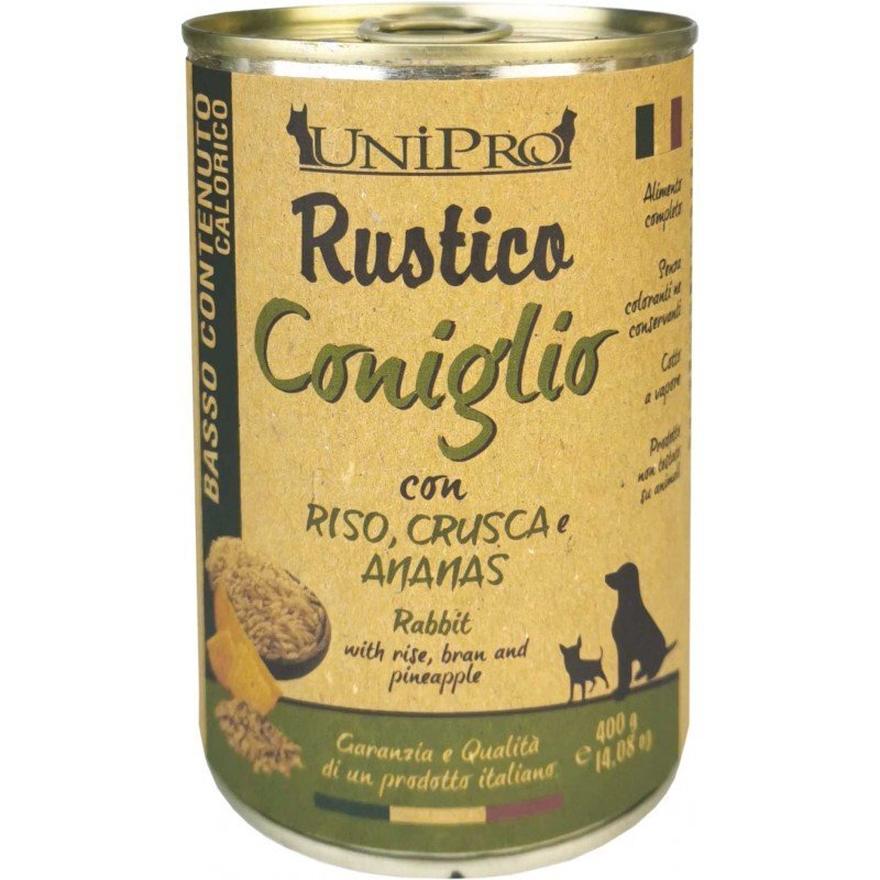 Unipro rustico coniglio light 400g