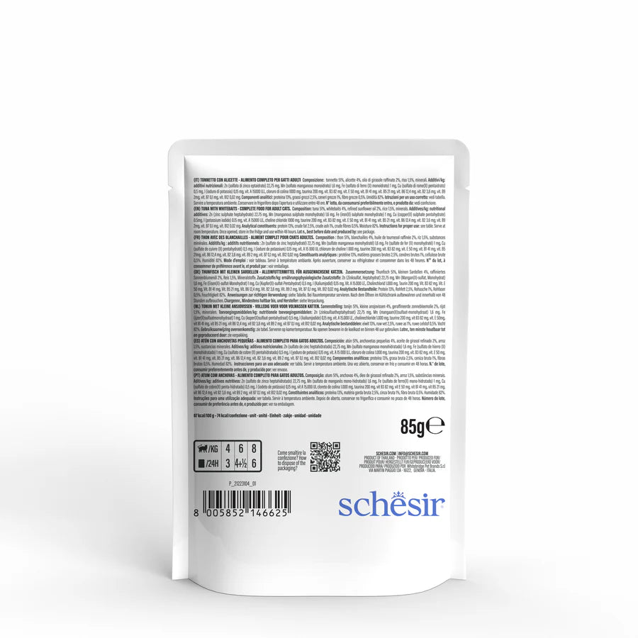 Schesir Tonnetto con Alicette 85 gr