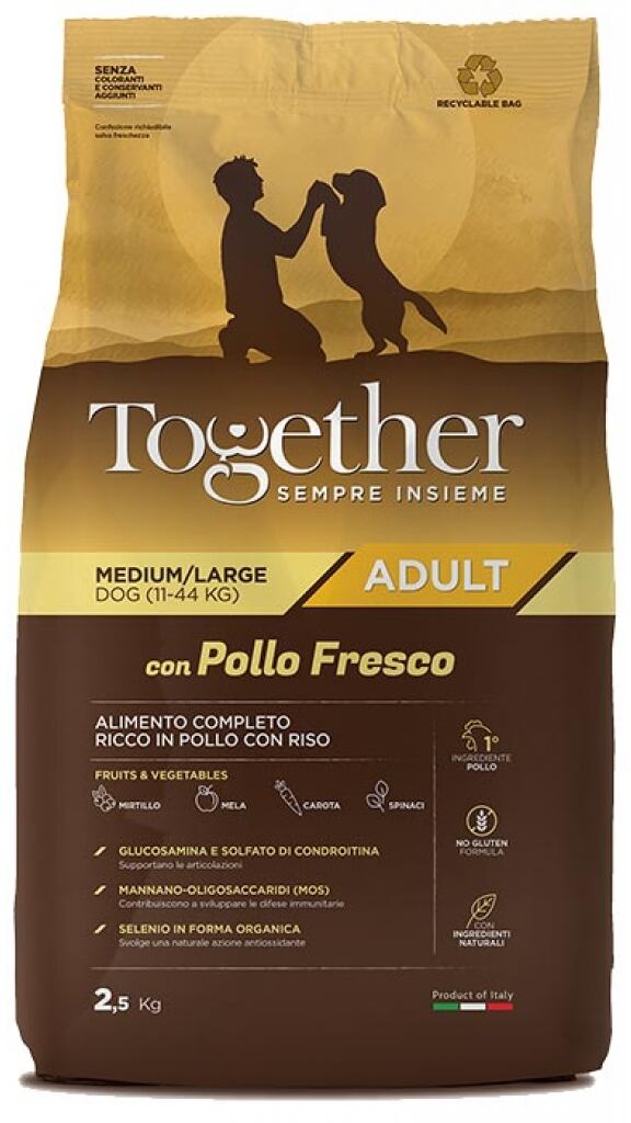 Togheter Adult Medium/Large con Pollo 2,5 kg