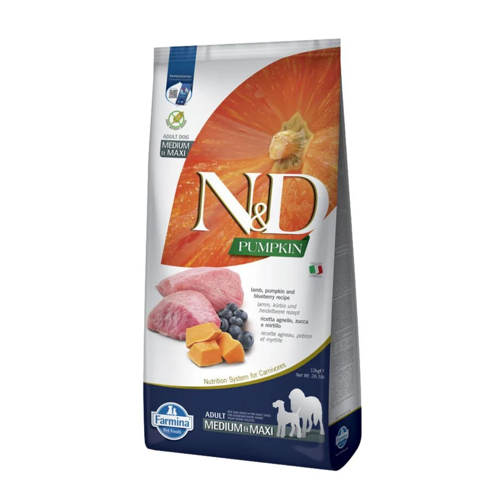 Farmina ND Adult Medium Maxi Agnello e Zucca 12 Kg