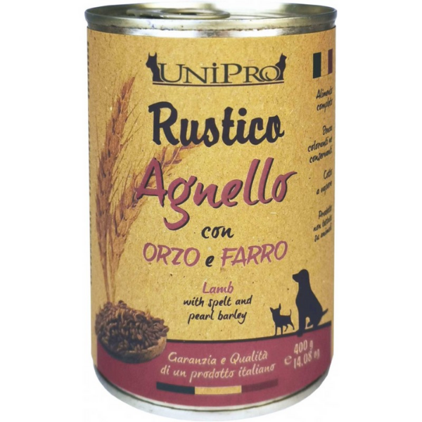 Unipro rustico agnello 400g