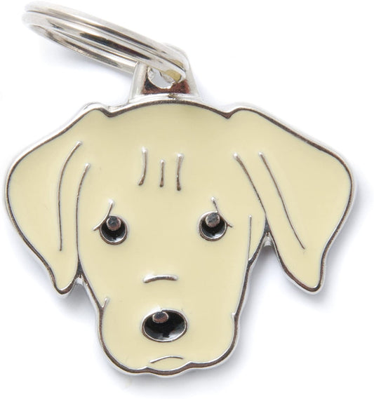My Family Medaglietta Labrador Crema