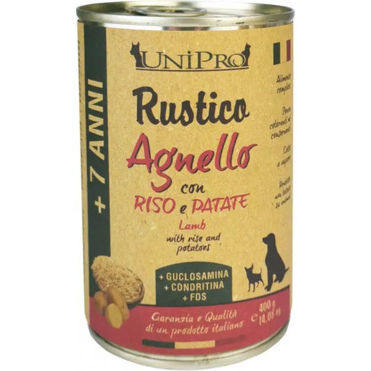 Unipro rustico +7 agnello 400g