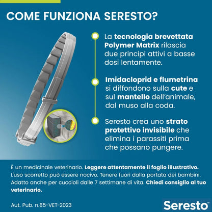 Seresto Collare Antiparassitario Cane > 8 kg