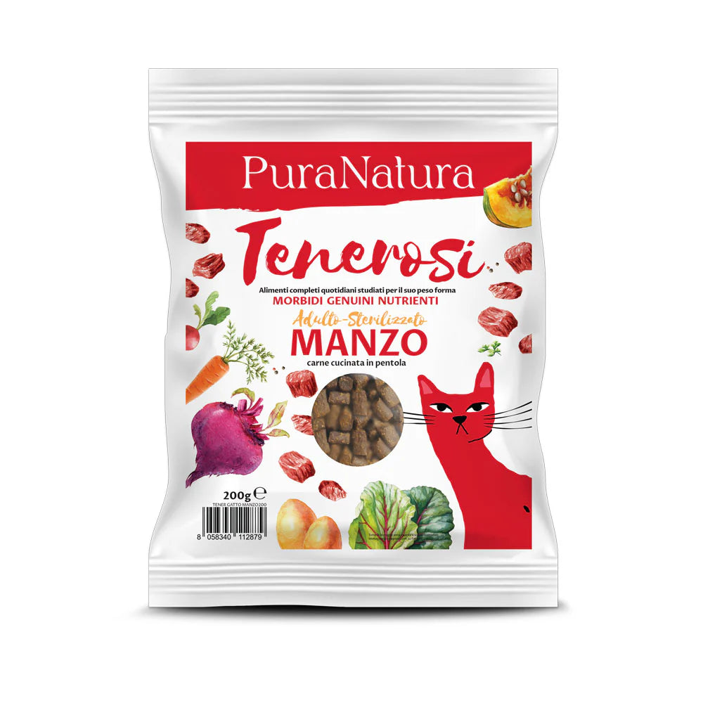 Pura Natura Tenerosi Adult Sterilizzato Manzo 800 gr