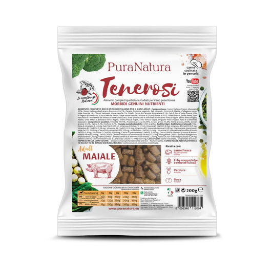 Pura Natura Tenerosi Adult Maiale 200 gr