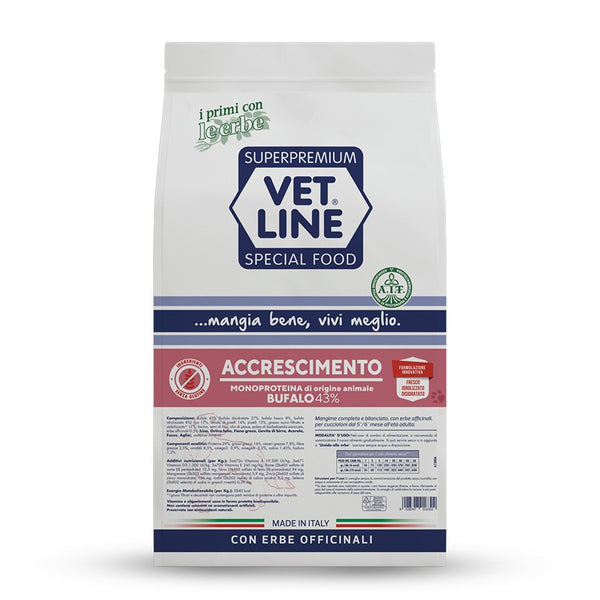 Vetline Accrescimento Bufalo 3 kg