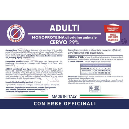 Vetline Adulti Cervo 12,5 kg