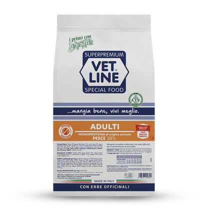 Vet Line Adulti Pesce 3 kg