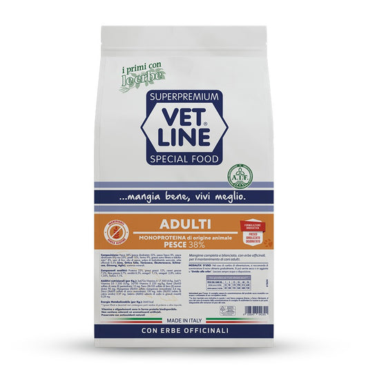 Vet Line Adulti Pesce 3 kg