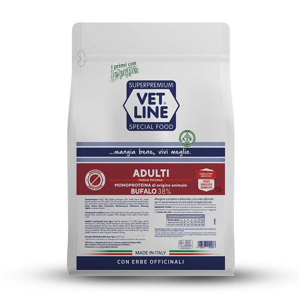 Vetline Adulti Taglia Piccola Bufalo 3 kg