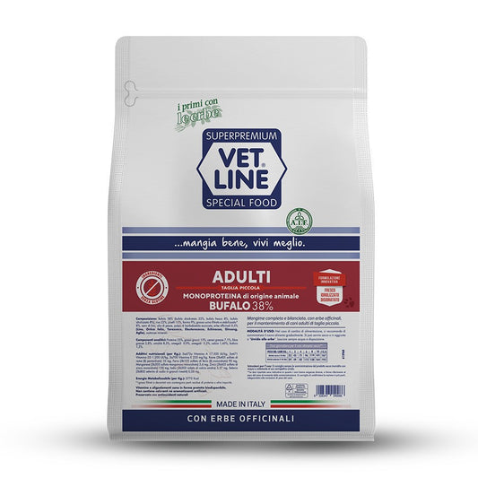 Vetline Adulti Taglia Piccola Bufalo 12,5 kg