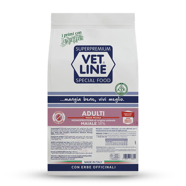 Vetline Adulti Taglia Piccola Maiale 12,5 kg