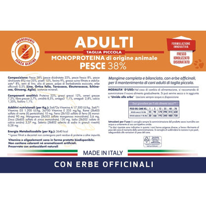 Vet Line Adulti Taglia Piccola Pesce 800 gr