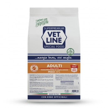 Vetline Adulti Taglia Piccola Pesce 12,5 kg