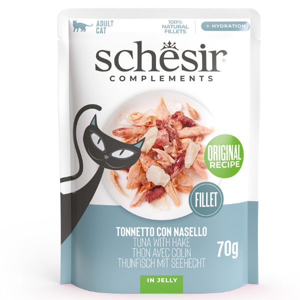 Schesir Bustine Tonnetto con Nasello 70 gr