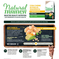 Natural Trainer SQN H.G. Sterilised Pollo 1,25 Kg