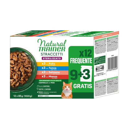 Natural Trainer Straccetti Sterilizzato 12x85 gr