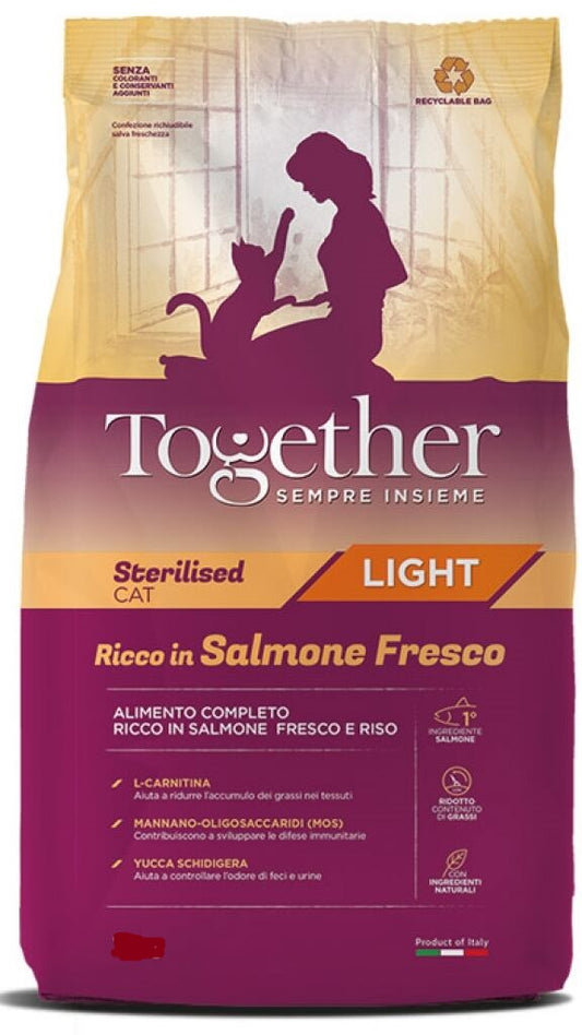 Togheter Sterilised Light con Salmone Fresco 1,5 kg