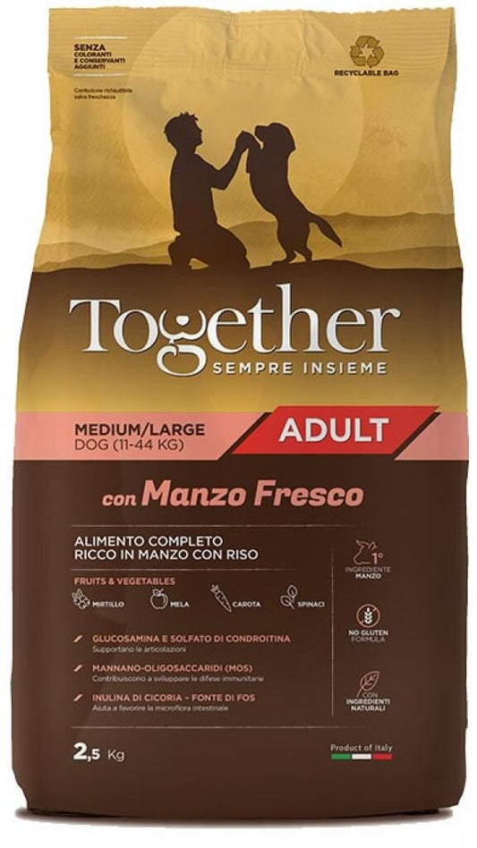 Togheter Adult Medium/Large Manzo 12 Kg