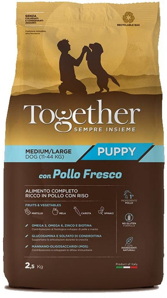 Togheter Puppy Medium Large Pollo 2,5 Kg