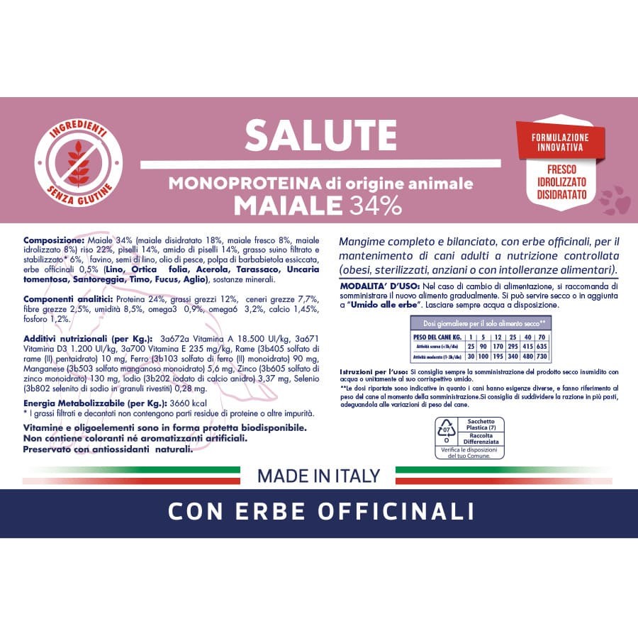 Vetline Salute Maiale 12,5 kg