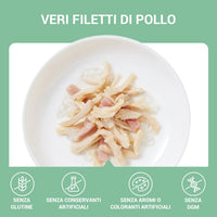 Schesir Scatolette Pollo con Spigola 70 gr