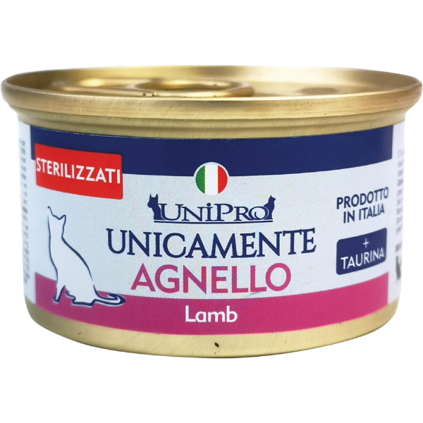 Unipro Unicamente Sterilizzato Agnello 85 gr