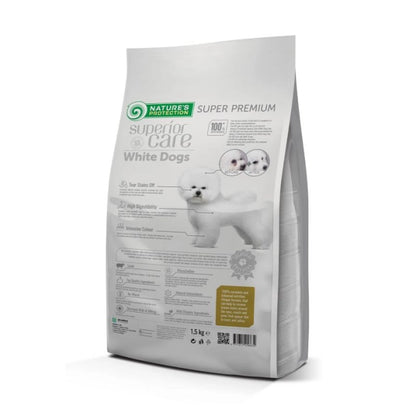 Nature's Protection White Dogs Grain Free Adult Small Agnello 1,5 kg